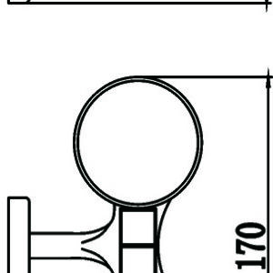 Держатель для двух стаканов Savol S-007068